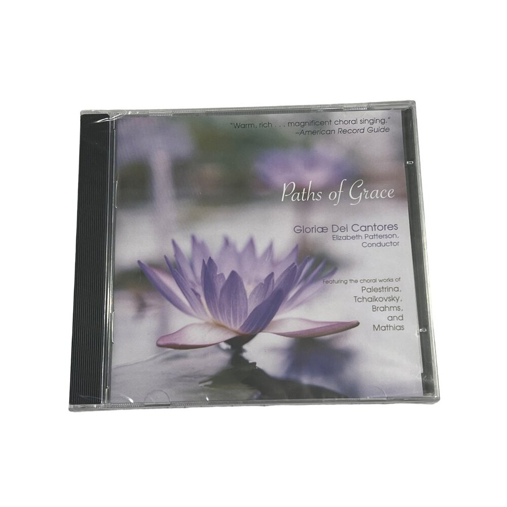 Paths Of Grace CD By Gloriae Dei Cantores Featuring Palestrina Tchaikovsky & Mor